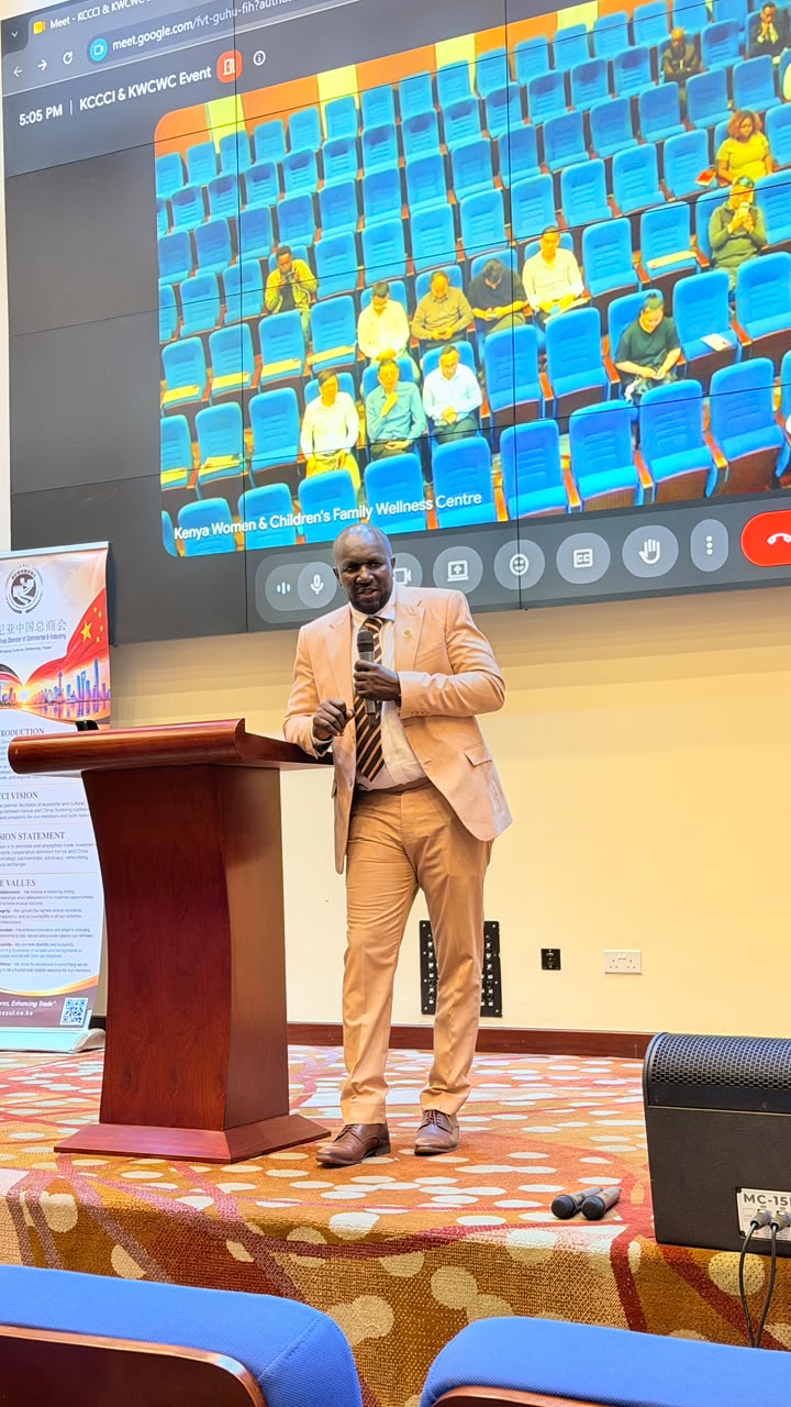 KCCCI CEO Dr. Blak Aende